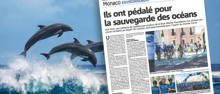 Ils ont pédalé pour la sauvegarde des océans